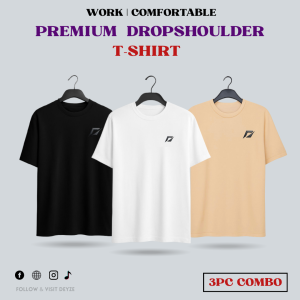 3 PCS Premium Drop Shoulder